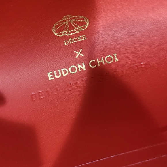 Decke Eudon Choi Mavika Bag Tote Rare Leather Red NWT With Dustbag - Picture 7 of 9